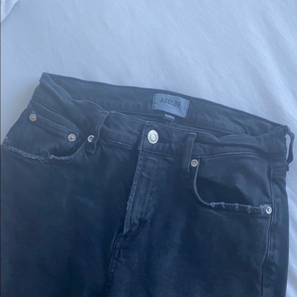 Agolde Mid Rise Jeans - Picture 4 of 6